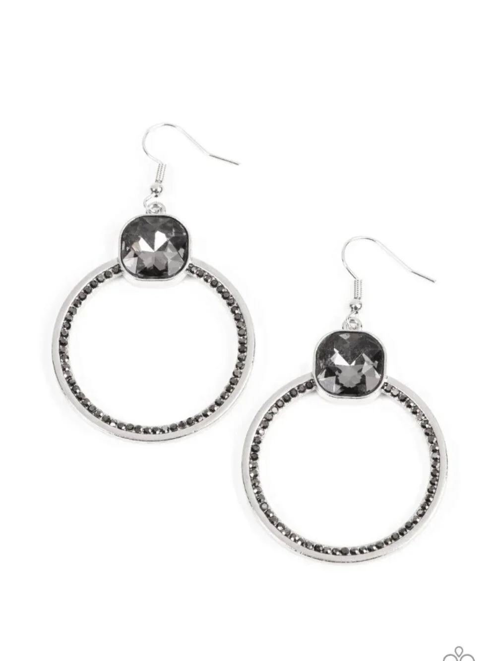 Paparazzi Jewelry - Cheers to Happily Ever After - Silver Earrings - Vintage